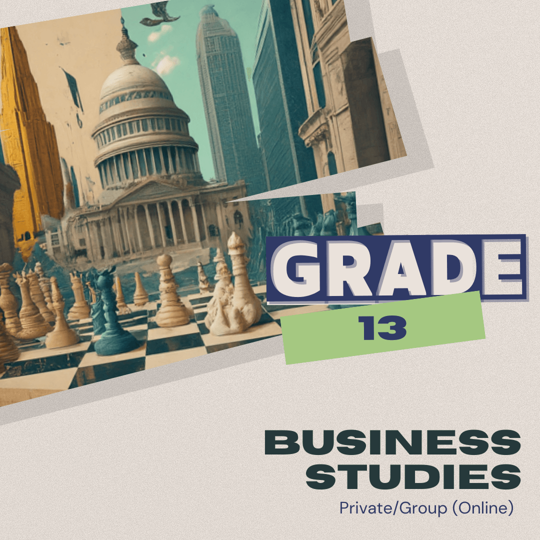 Grade 13 Course